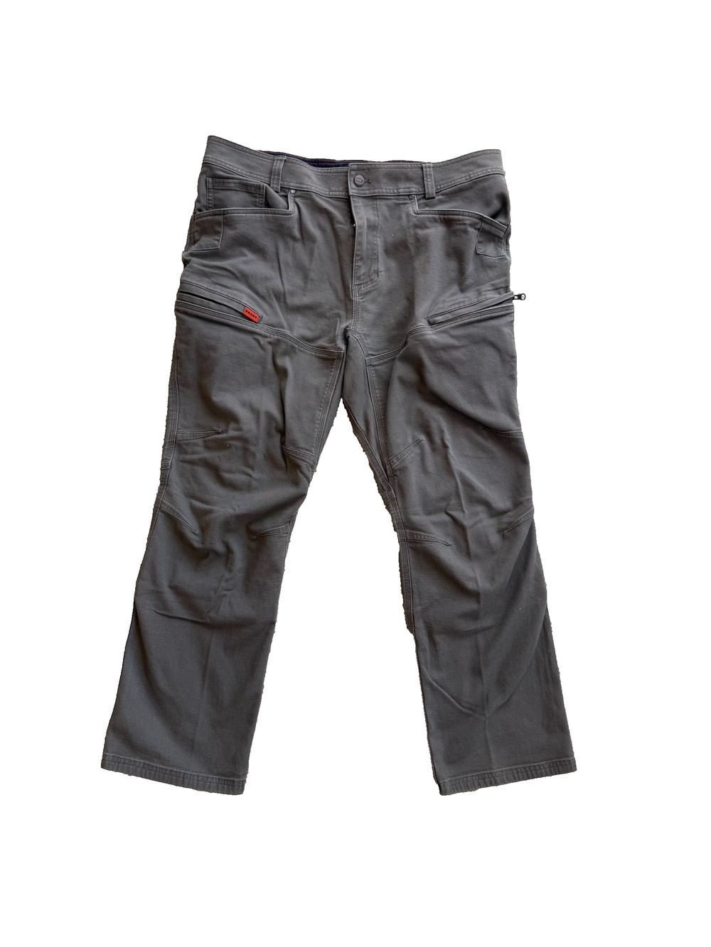 BRUNT Workwear Canvas Pants 36x30 Brown Gorpcore Utility Carpenter Tactical